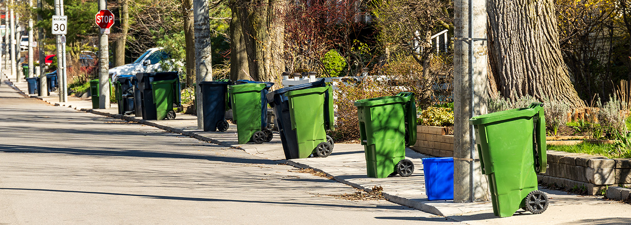 streetside trash pickup